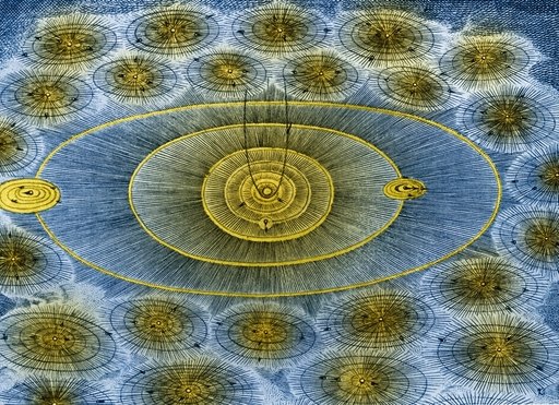 Leonhard Euler Plurality of Worlds 1744 Rolled Canvas Art - Science Source (24 X 18)