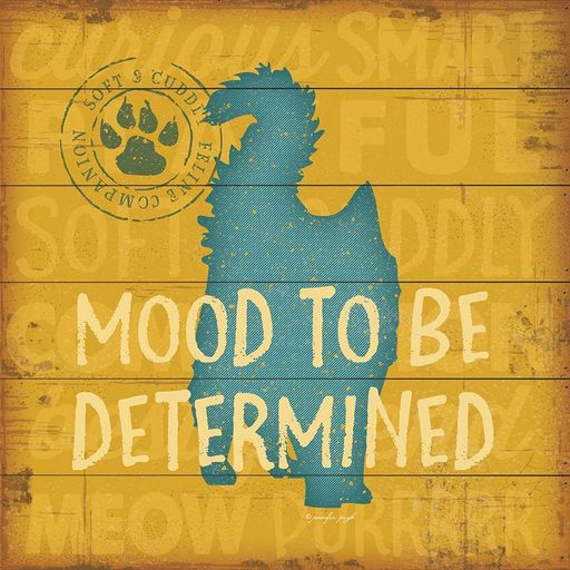 Mood Tbd Poster Print by Jennifer Pugh (12 X 12)