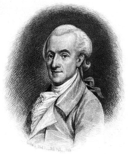 Elbridge Gerry (1744-1814) Namerican Statesman Etching 1888 by Albert Rosenthal Rolled Canvas Art - (24 X 36)