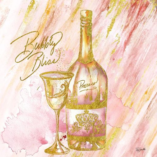 Rose All Day VI (Bubbly Bliss) Poster Print by Tre Sorelle Studios (24 X 24)