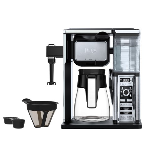 Ninja - Coffee Bar 10-Cup Coffeemaker - Black/Stainless