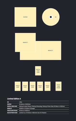 Tomorrow X Together - Chikai - Version a - Digipak W/20pg Booklet  Photocard Frame + Selfie Photo - Music & Performance - CD thumbnail