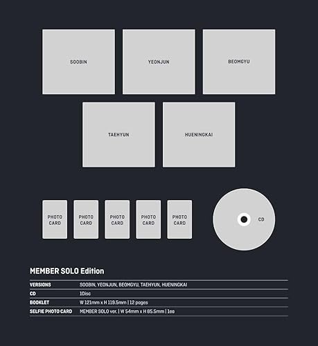 UMG - TOMORROW X TOGETHER - Chikai - Band Member - Incl. 8pg Booklet + Selfie Photocard   - COMPACT DISCS [CD] thumbnail