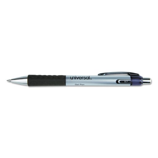 Universal Gel Stick Roller Ball Pen 0.5 Mm Fine Black Ink 1 Dozen 39514
