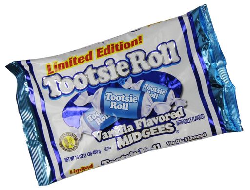 Vanilla Tootsie Roll Midgees Limited Edition 16 Oz (2 Pack)