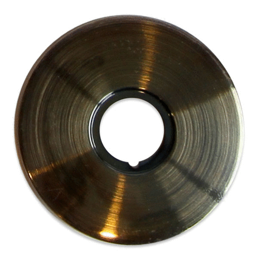 Jewel Faucet 4888-69 Solid Brass 8 in. Faucet Base Plate, Antique Brass Designer Finish