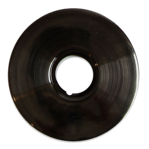 Jewel Faucet 4888-45 Solid Brass 8 in. Faucet Base Plate, Antique Black Designer Finish