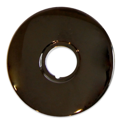 Jewel Faucet 4888-40 Solid Brass 8 in. Faucet Base Plate, Flash Black Designer Finish