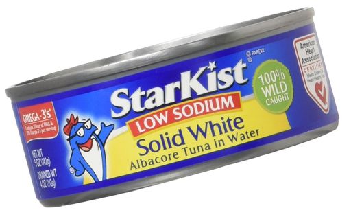 StarKist Low Sodium Solid White Albacore Tuna in Water, 5 Ounce (Pack of 24)