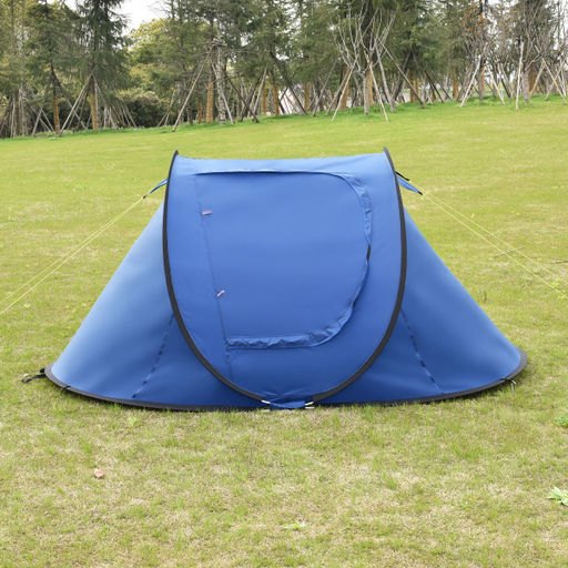 Waterproof 2-3 Person Camping Tent Automatic Pop up Quick Shelter Outdoor Hiking - All