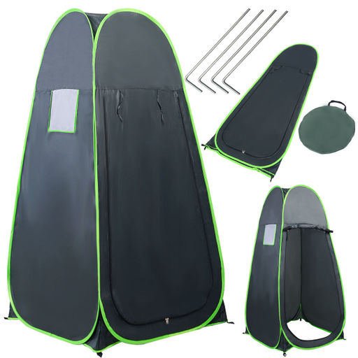 Costway Portable Pop up Camping Fishing Bathing Shower Toilet Changing Tent Room