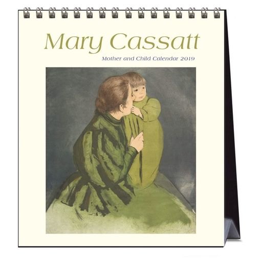 2019 Mary Cassatt: Mother and Child Easel Desk Calendar, Babies & Children in Ar