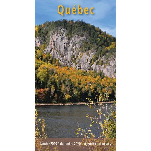 2019 Quebec 2yr Pocket Planner (French), by Wyman Publishing