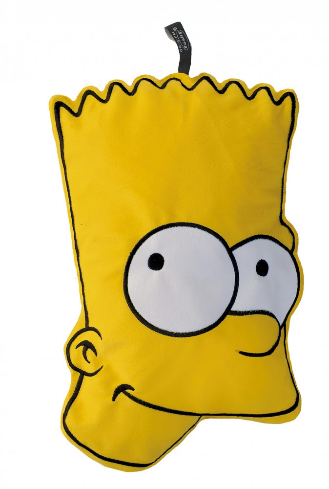 Fashy - Kinder Wärmflasche 0,8l Mit Bezug Bart Simpson Plüsch (6678) Simpsons