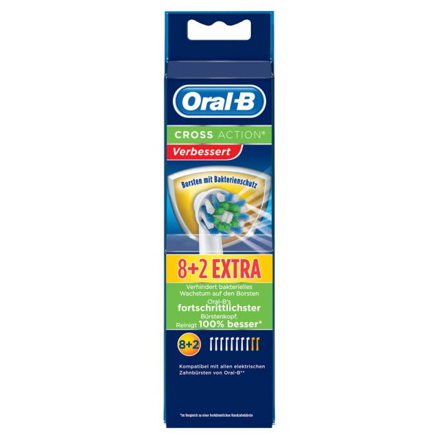 Oral-B CrossAction Replacement Toothbrush Heads