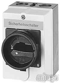 Eaton 207349 P3 MR Switch Floor Mounting Lockable 690 V Red 1pc
