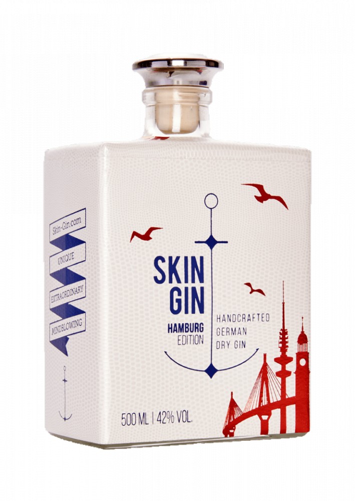 Skin Gin Hamburg Edition White 0.5 L