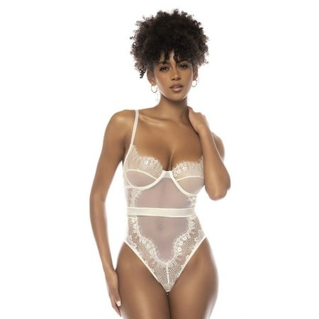 Mapale 8835 Kimora Bodysuit Color Ivory Size XL
