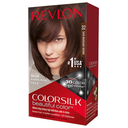 Revlon Color Silk - #32 Dark Mahogany Brown