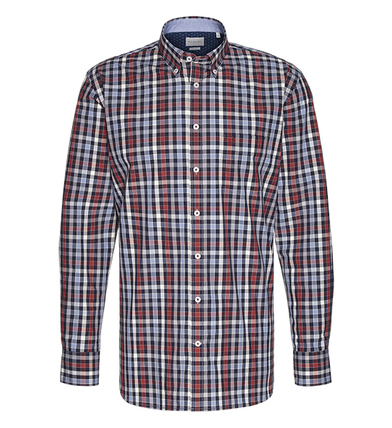 Bugatti - Herren Hemd Karo (28916-9300)