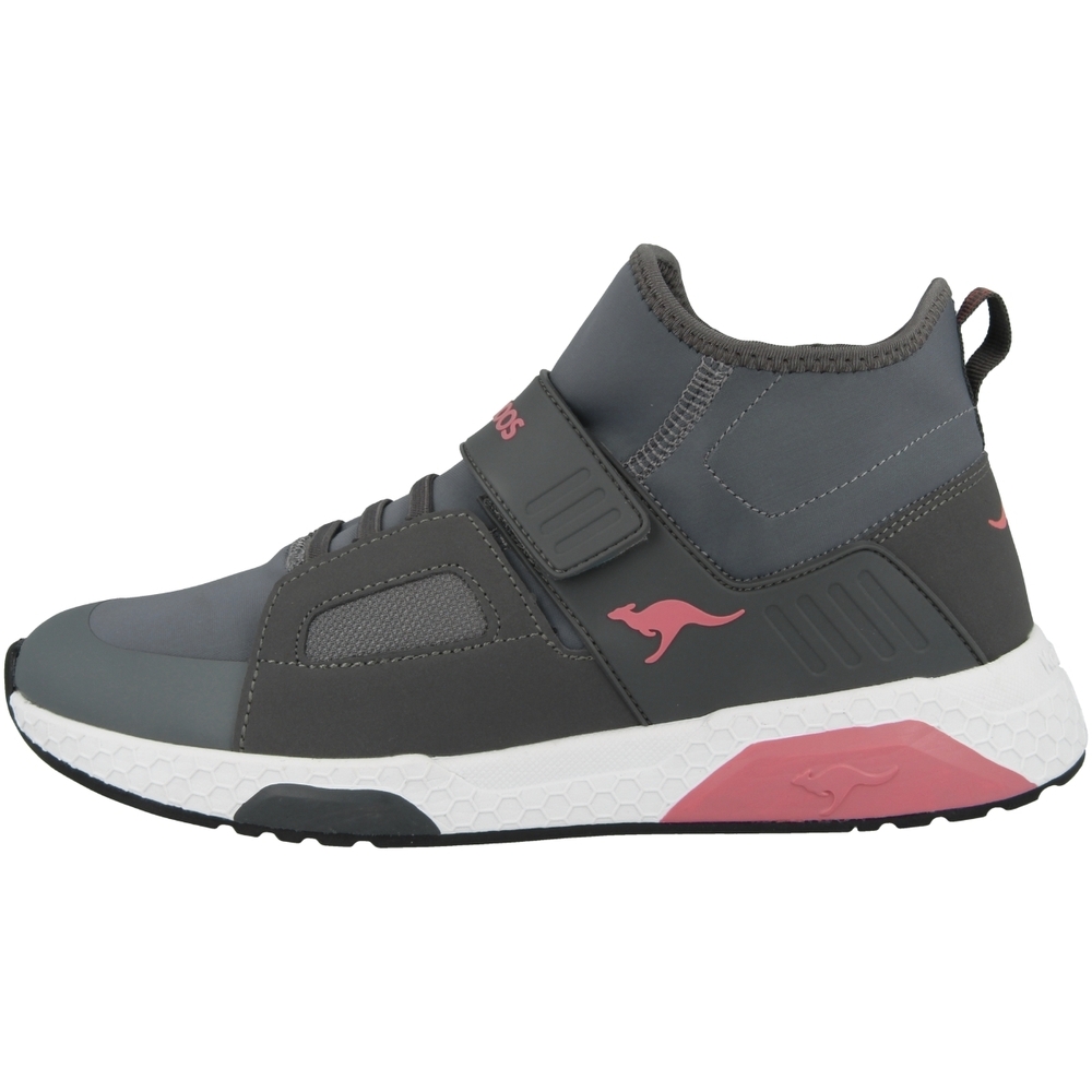 Sneakers KANGAROOS - Kadee Mid Ev 18220 000 2082 Steel Grey/Dusty Rose