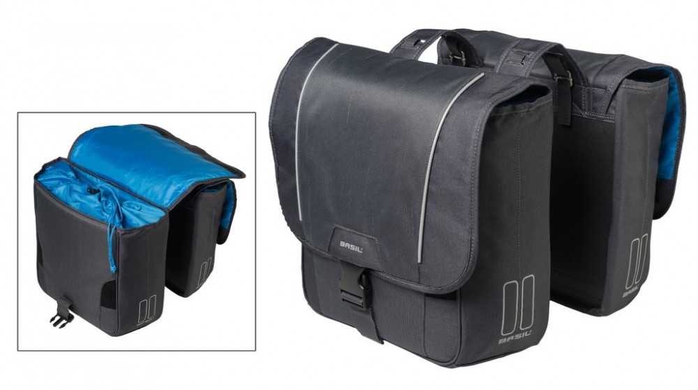 Basil Sport Design Double Bicycle Travel Bag Graphite 32 L