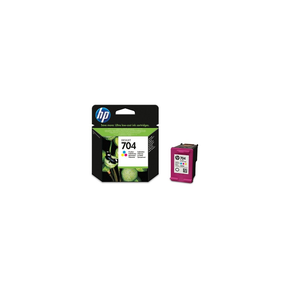 HP 704 Tri-color Original Ink Advantage Cartridge