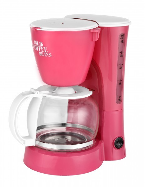 TKG Team Kalorik TKG CM 1021 P Kaffebryggare Rosa Kapacitet Koppar=10 Varmhllningsfunktion