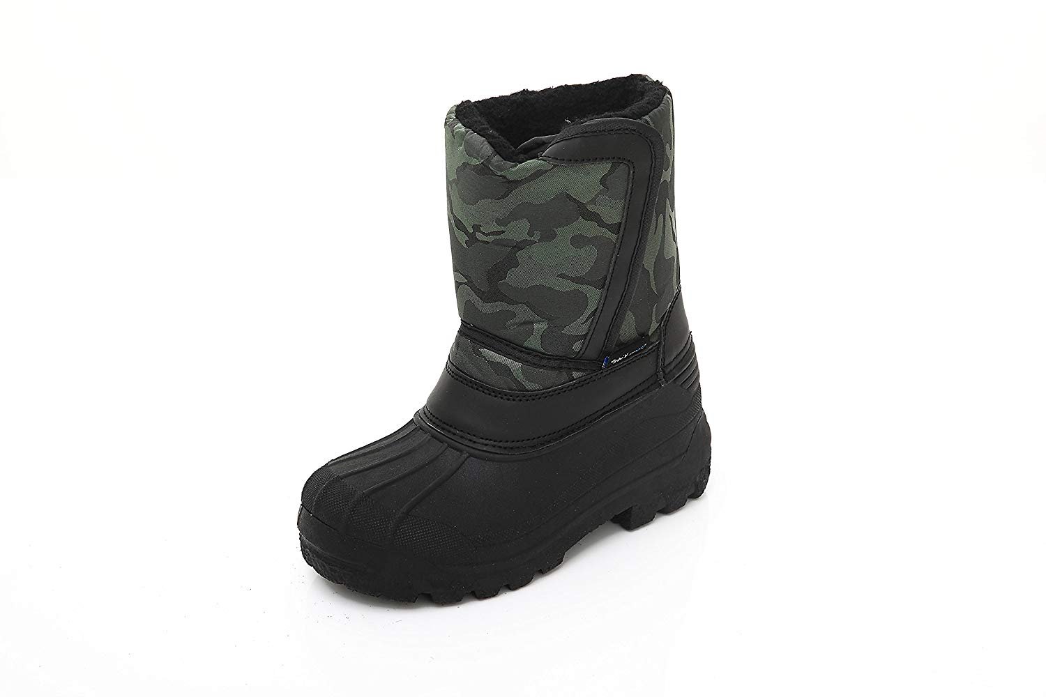 Storm Kidz  Cold Weather Boots Green - Green Camouflage Snow Boot - Kids