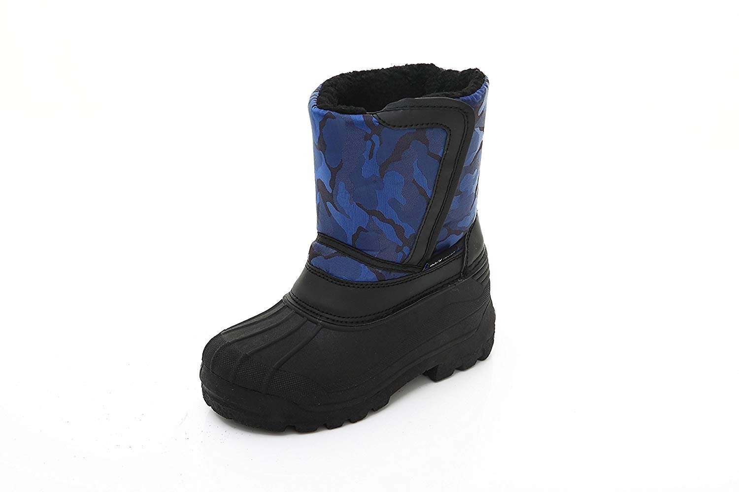 Storm Kidz  Cold Weather Boots Blue - Blue Camouflage Snow Boot - Kids