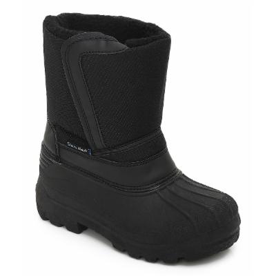 Storm Kidz  Cold Weather Boots Black - Black Snow Boot - Kids