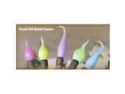 Vickie Jean's Creations 1002551 - 20 Light Brown Wire Pastel Old World Flame Pop-Ons Miniature String Set (10-0255-1)
