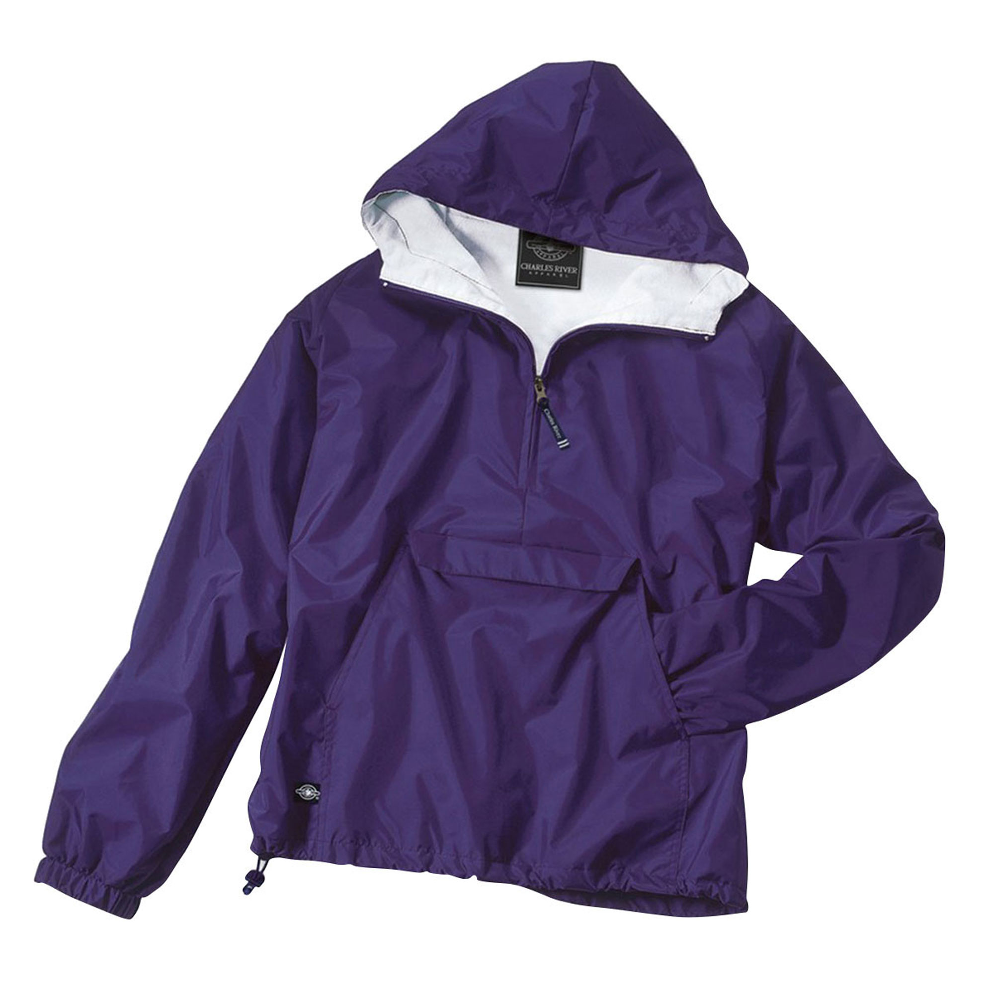Charles River Apparel 9905 Classic Solid Pullover-Purple-L