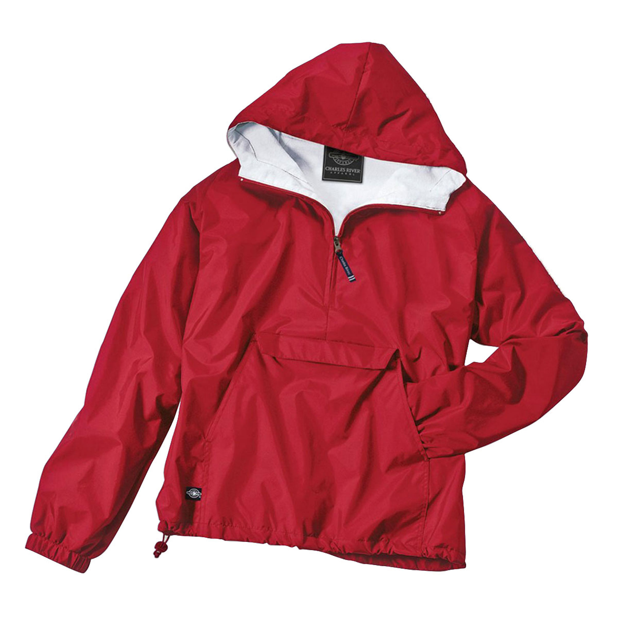 Charles River Apparel 9905 Classic Solid Pullover-Red-3XL