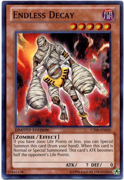 YuGiOh Holiday Tin Promo Endless Decay CT09-EN020