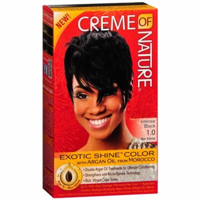 Creme of Nature Nourishing Permanent Hair Color Kit Intense Black 1.0 Ea.(pack of 12)