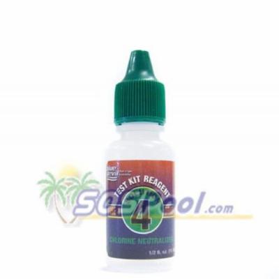 Blue Devil 0.5 Oz. Test Kit Reagent Solution 4 Neutralizer B7044
