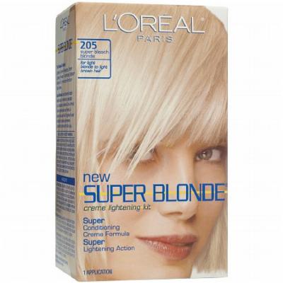 L'Oreal Paris SFX Super Blonde Creme Lightening Kit Super Bleach Blonde 205 1.0 Ea(pack of 3)
