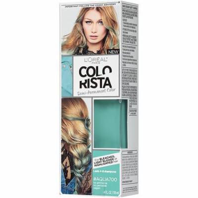 Colorista Semi Permanent Hair Color, Aqua 1.0 Ea(pack of 6)