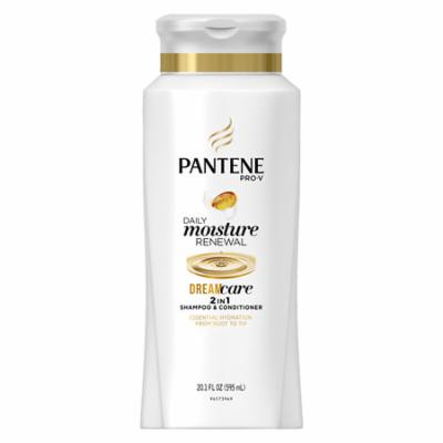 Pantene Pro-V Daily Moisture Renewal 2-in-1 Shampoo & Conditioner 20.1 Oz.(pack of 12)