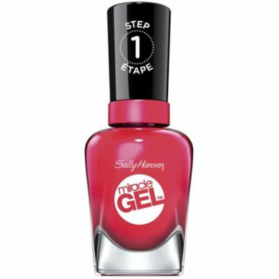 3 Pack - Sally Hansen Miracle Gel Nail Polish, Scarlet Starlet 0.5 Oz