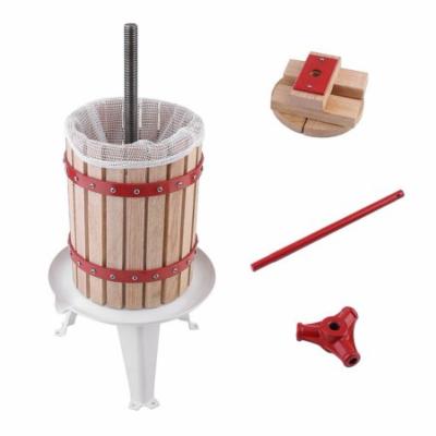 1.6 Gallon Fruit Wine Press Machine Apple Grape Crusher Juice Maker Tool