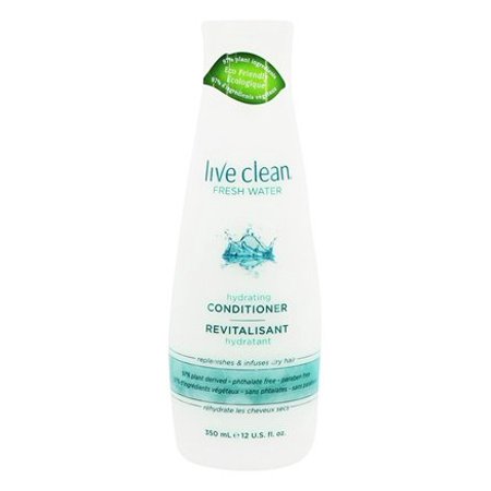 Hydrating Conditioner Fresh Water - 12 Fl. Oz. by Live Clean (pack of 3)