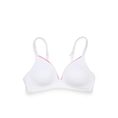 Maidenform White Comfort Devotion Wireless Bra Girls 7-16