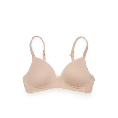 Maidenform Tan/Khaki Comfort Devotion Wireless Bra Girls 7-16