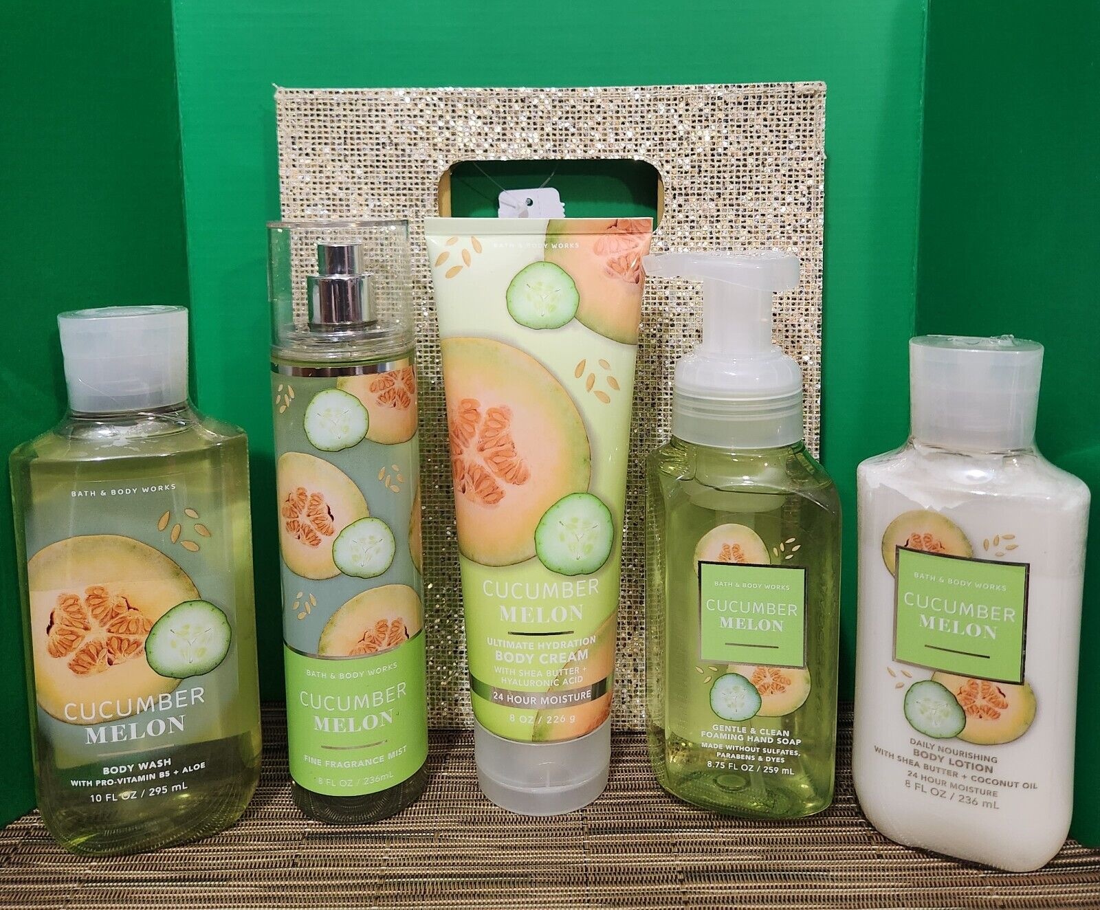 Bath & Body Works CUCUMBER MELON (7668) Ultimate Hydration Body Cream 8oz