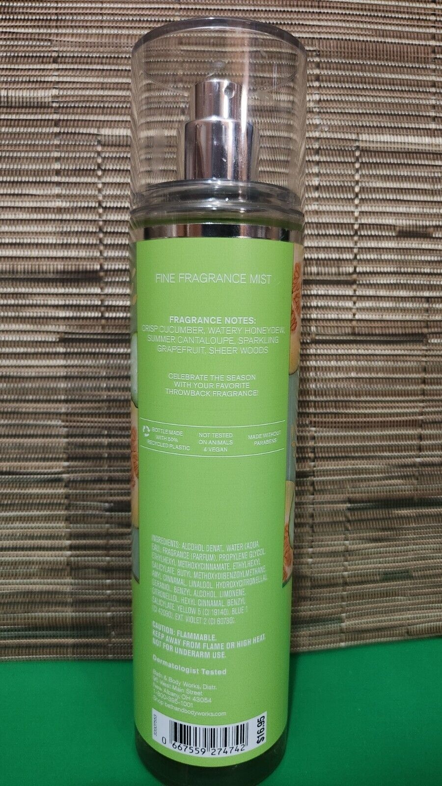 Bath & Body Works CUCUMBER MELON (7668) Ultimate Hydration Body Cream 8oz thumbnail