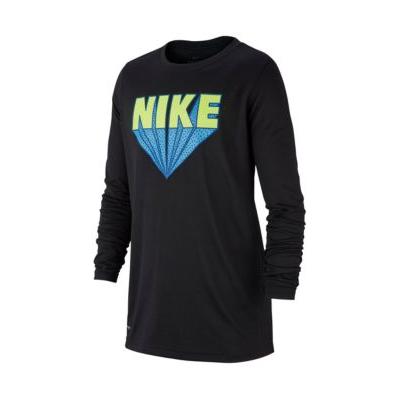 Boy's Nike Dry Zoom Logo T-Shirt, Size M (10-12) - Black