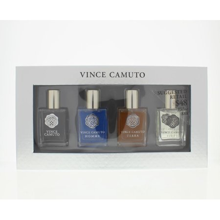 Vince Camuto Men 4 Pc Set Vince Camuto 0.5 Edt  + Vince Camuto Homme 0.5 Edt  + Vince Camuto Terra 0.5 Edt + Vince Camuto Virtu 0.5 Edt