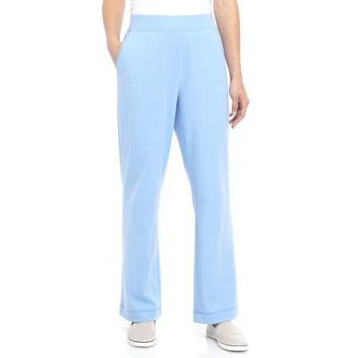 Kim Rogers Lt Blue Average Promo Solid Pants